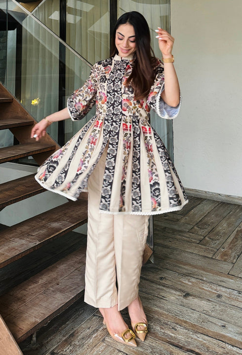 Summer Peplum Fusion Set